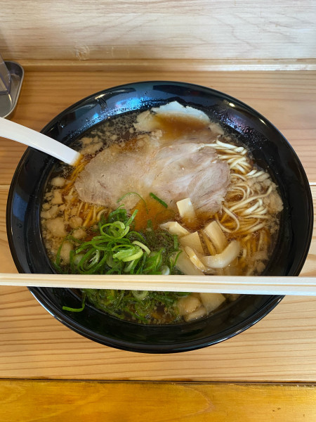 「尾道中華そば特盛」@永潤 福山中央店の写真