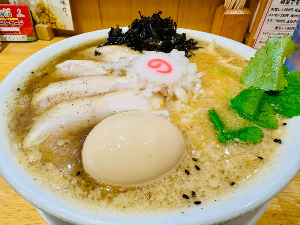 「味噌煮干特製そば(大)【1300円】」@味噌中華そばムタヒロの写真