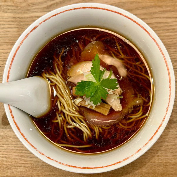 「軍鶏そば（麺少なめ）¥1,200」@麺尊 RAGEの写真