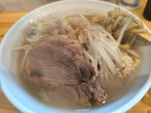 「豚ラーメン200g(900)」@時は豚なりの写真