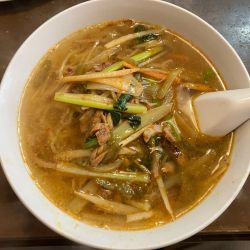 辛いザーサイ入りソバ　980円