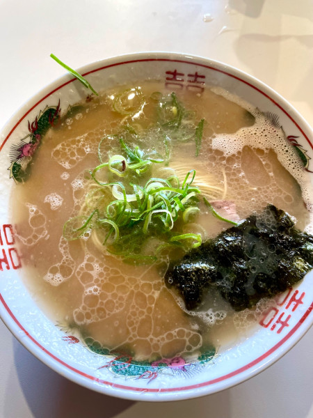 「ラーメン」@中洲屋台 長浜ラーメン 初代 健太の写真