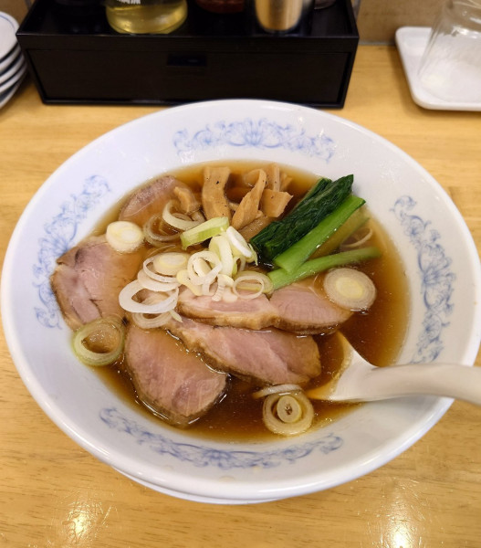 「チャーシューメン(半麺、820円)」@ぎょうざの満洲 和光南口店の写真