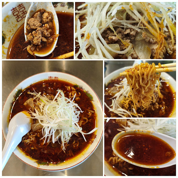 「まる竹式 勝浦式タンタンめん　1200円」@まる竹の写真