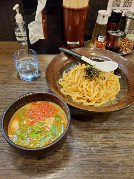 「つけ麺@980」@麺家 あべの 神宮前の写真