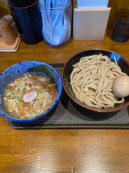 「味玉つけめん　並」@くり山の写真