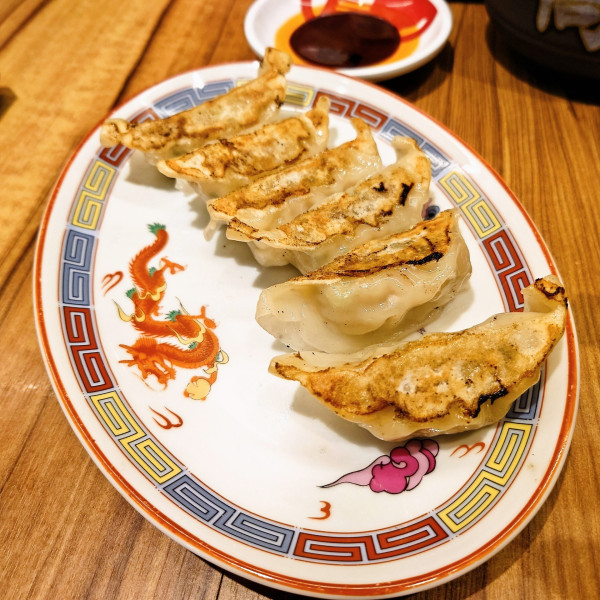 「元味ラーメン＋餃子」@ラー麺 ずんどう屋 綱島店の写真