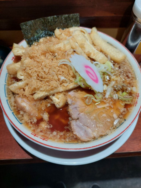 「いりこきつね＋まじり」@大井町立食い中華蕎麦 いりこ屋の写真
