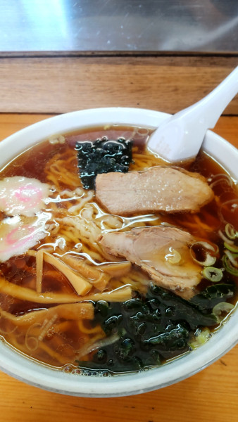 「醤油ラーメン 大盛」@朝日屋食堂の写真