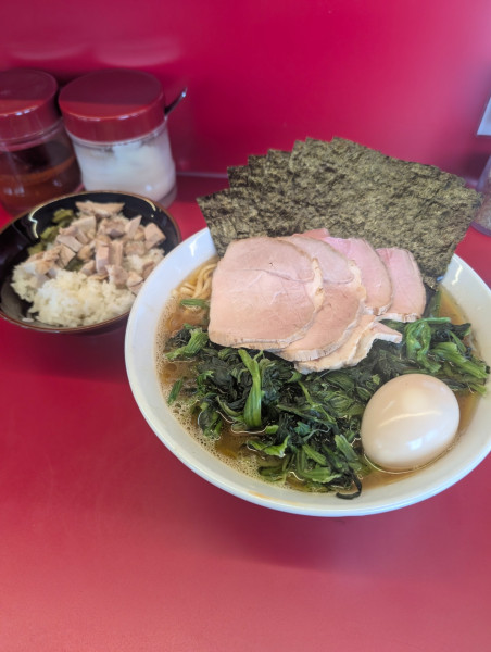 「武州ら〜めん 中盛」@家系ラーメン 佐々喜家の写真