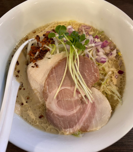 「【ゲリラ限定】冷やし濃厚牡蠣そば　1300円」@麺や でこの写真