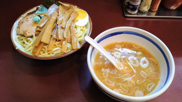 「梅塩もりそば＋メンマ」@鎌倉大勝軒の写真