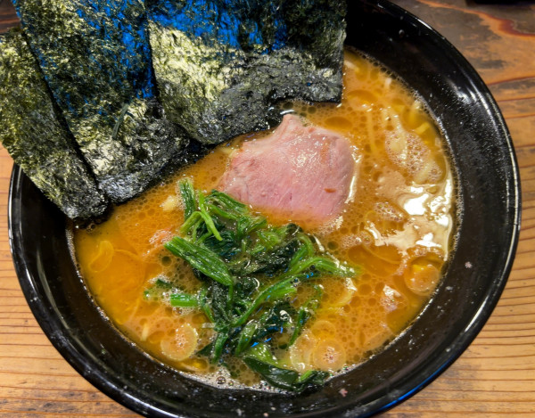 「ラーメン (メンマトッピング)」@家系ラーメン クックらの写真