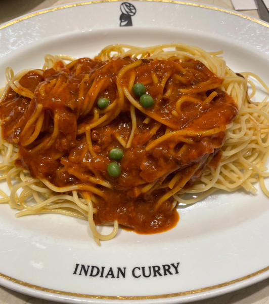 「ミートスパゲティ」@インデアンカレー 淀屋橋店の写真