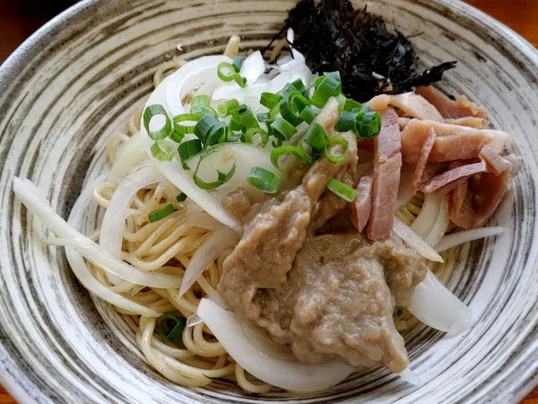 「蟹味噌の和え玉（500円）」@中華そば よしかわの写真