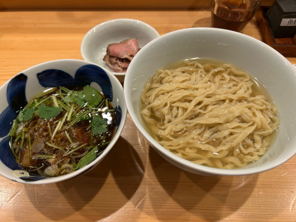「つけ麺+焼豚(2枚)」@自家製麺 ロビンソンの写真