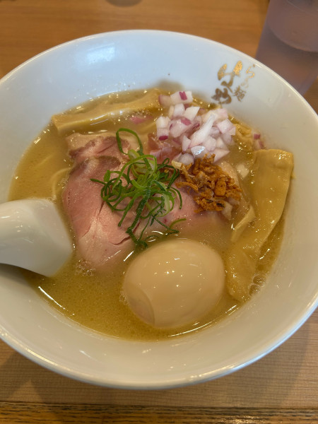 「特製鶏白湯らぁ麺+替玉」@らぁ麺 はやし田 横浜店の写真