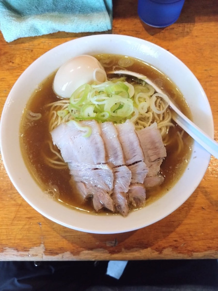 「肉そば」@自家製麺 伊藤の写真