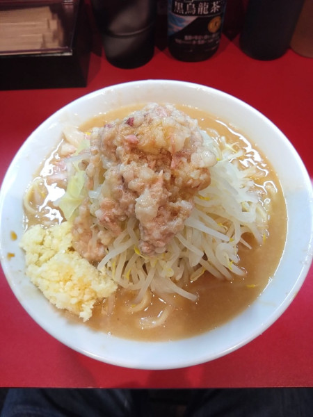 「小ラーメン（ニンニクマシアブラ）」@ラーメン ヨシトミの写真