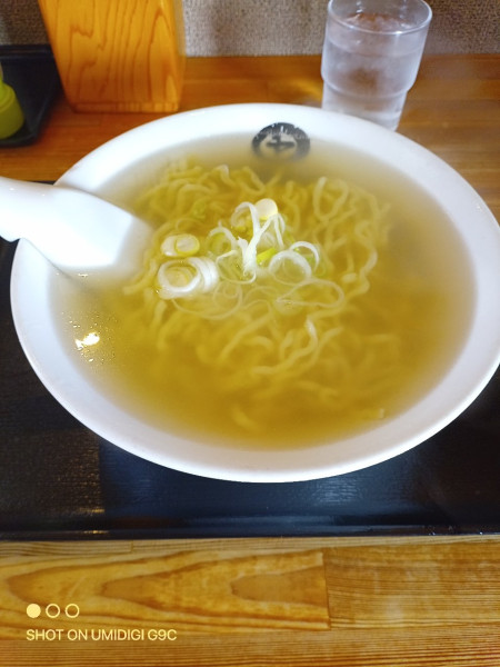 「かけラーメン（朝ラー）」@中華そば 伊藤商店 利府店の写真