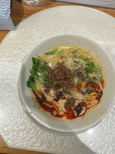 「担々麺　３辛」@つけめん・らーめん・煮干そば 金狼の写真