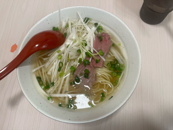 「牛塩ラーメン」@らぁ麺屋 麓の写真