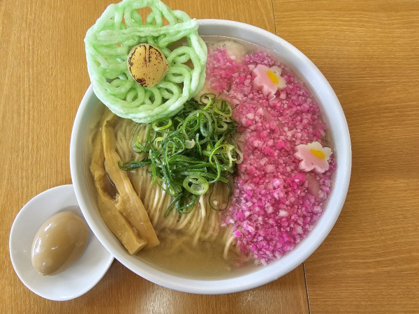 「【限定】さくら香る桜shinaソバ　1000円」@味匠やずやの写真