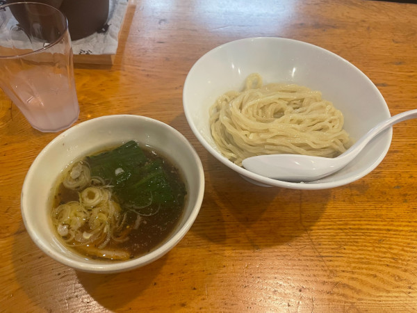 「醤油つけ麺」@町中華 然 ~いつかは僕の夢~の写真