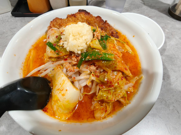 「キムチラーメン」@旨辛熟成味噌 麺屋アニキの写真