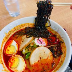赤池地獄の黒ラーメン 1,200円