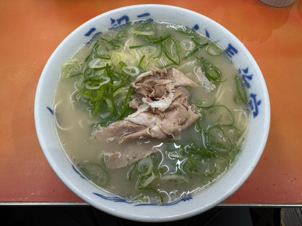 「ラーメン　500円」@元祖ラーメン長浜家の写真
