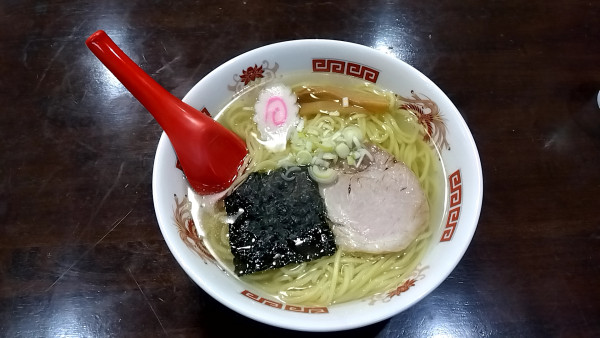 「塩ラーメン（６００円）」@まことの写真