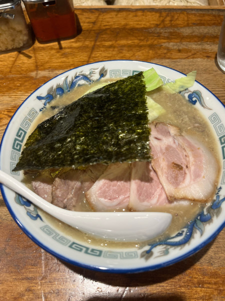 「もっと美味しい初期型六坊+チャーシュー」@渡なべの写真