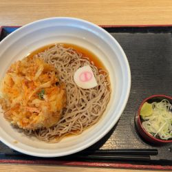 冷）かき揚げそば