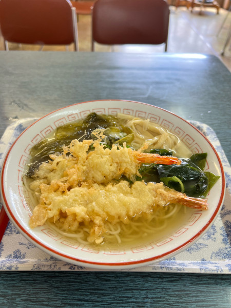 「えび天中華そば」@繁昌軒 本店の写真