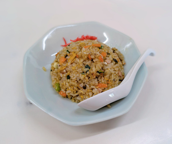 「カレー半チャーハン」@中華飯店 来宝の写真