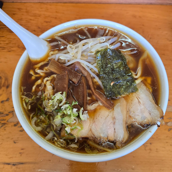 「ワンタンメン」@支那ラーメン 桂山の写真