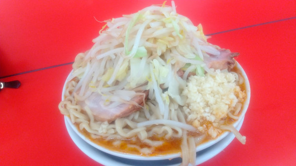 「【限定】小ラーメンごま味」@ラーメン二郎 ひたちなか店の写真