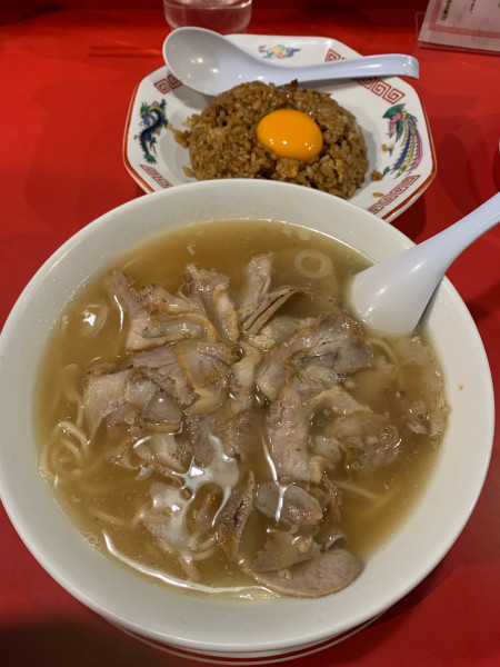 「塩中華そば」@末廣ラーメン本舗 仙台駅前分店の写真