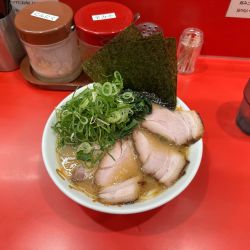 チャーシュー麺(塩)+九条ネギ