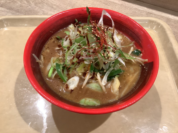 「八丁味噌野菜らぁめん1100円」@開花屋 楽麺荘の写真