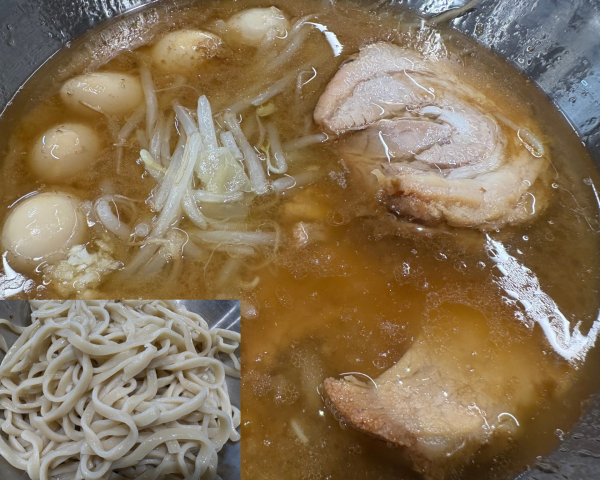 「小つけめん+うずら+ヤサイ少なめ+ニンニク」@#Ramen045の写真