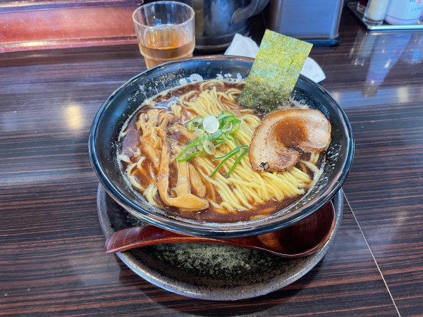 「田ぶしラーメン　大盛り」@麺処 田ぶし 湘南台店の写真