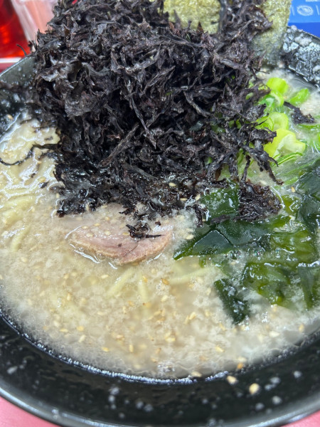 「岩海苔　塩　太麺」@ラーメン力○の写真