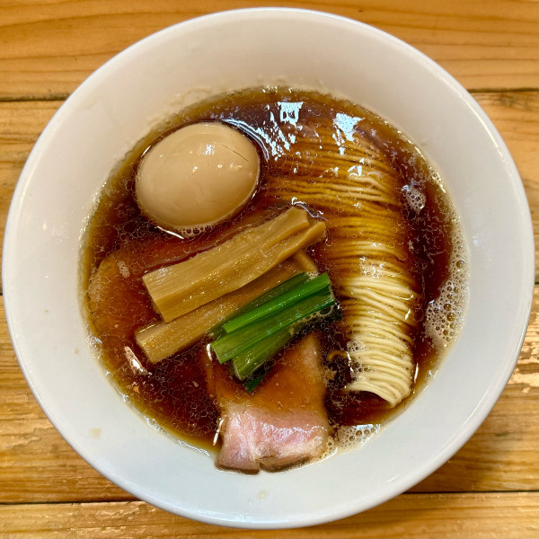 「味玉中華そば ¥1,000」@世田谷中華そば 祖師谷七丁目食堂の写真
