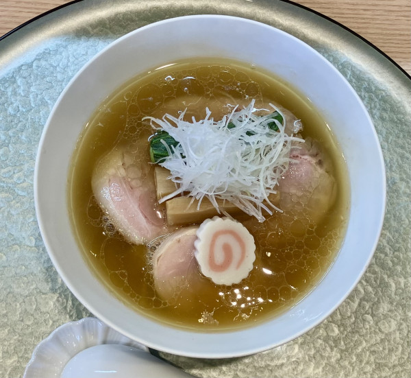 「深緑白出汁　1400円」@中華そば 深緑の写真