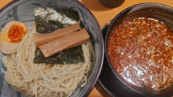 「坦々つけ麺」@焦がしねぎらーめん 葱次郎 大宮西口店の写真