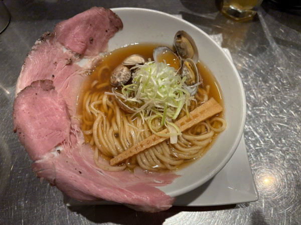 「あさりらーめん」@くそオヤジ最後のひとふり なんば店の写真