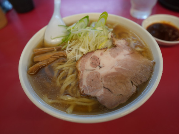 「ラーメン＋餃子3個」@一品香 小山の写真