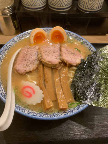 「特製中華そば」@中華そば 青竹の写真